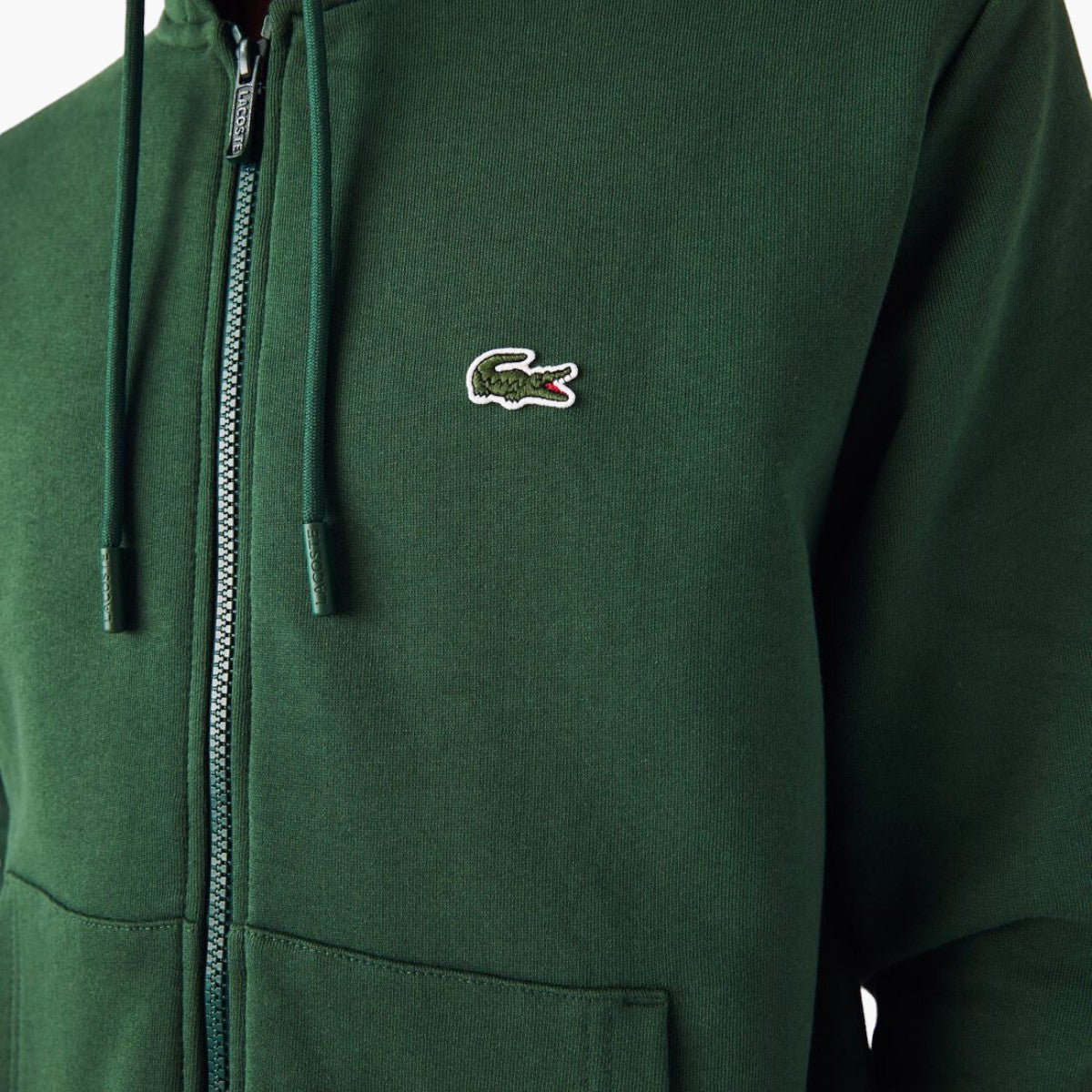 Kangaroo Pocket Fleece Zipped Sweatshirt