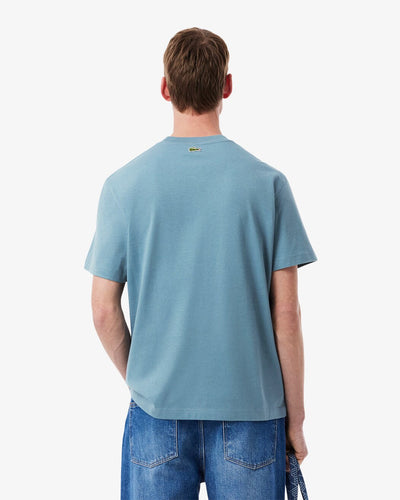Lacoste Printed Cotton Jersey T-shirt