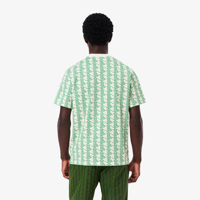 Lacoste Monogram cotton t-shirt