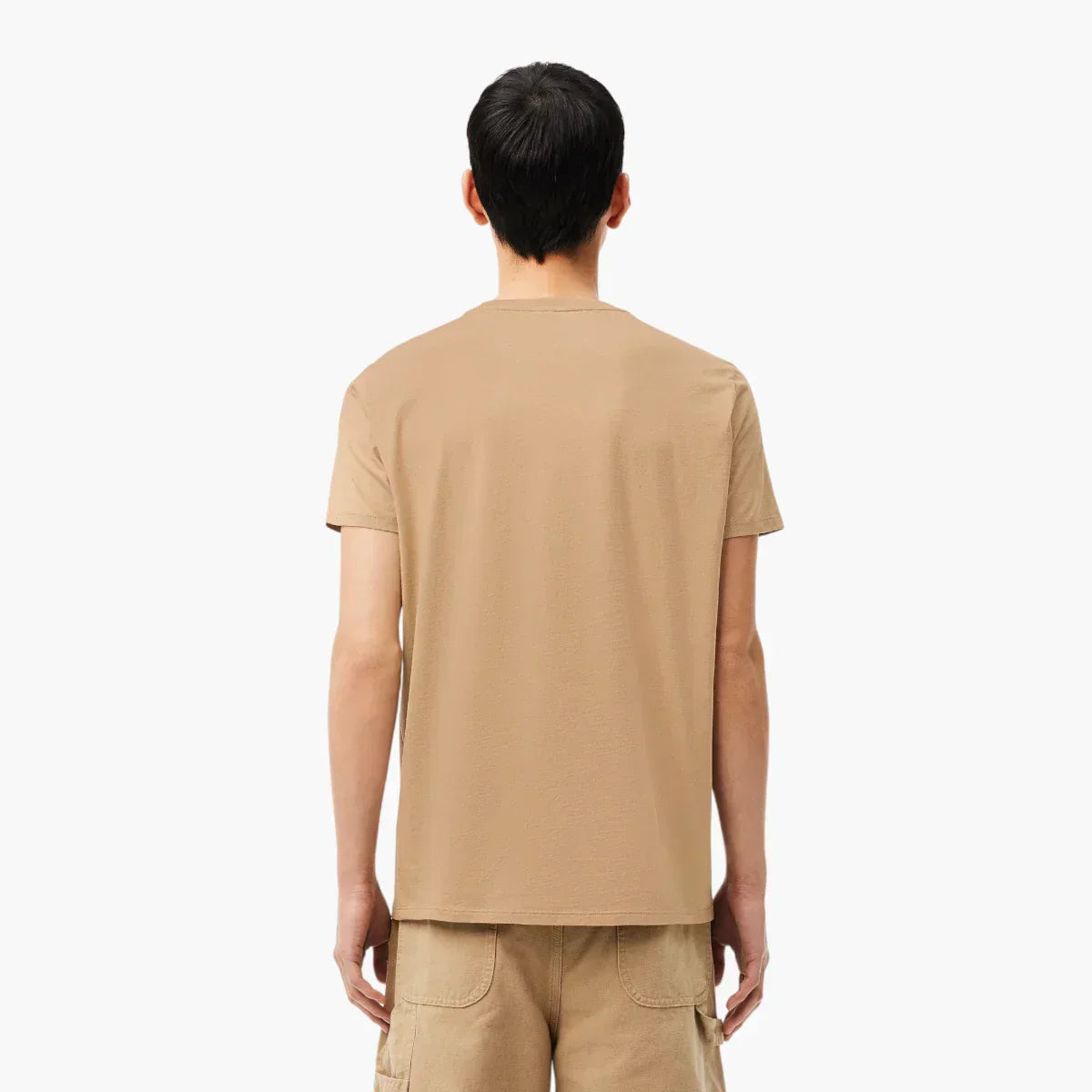 Essential Cotton Pima Tee With Crew Neck