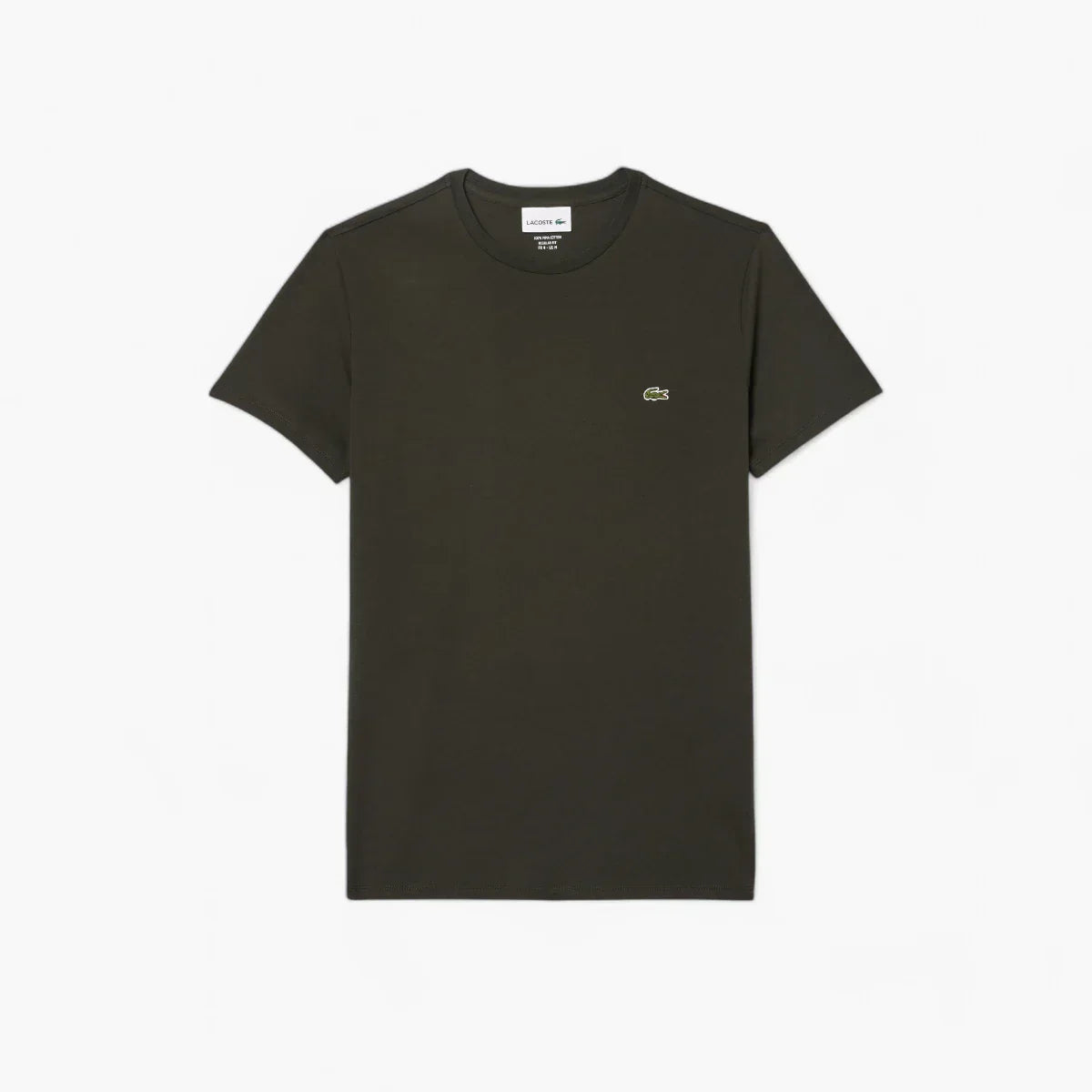 Essential Cotton Pima Tee With Crew Neck