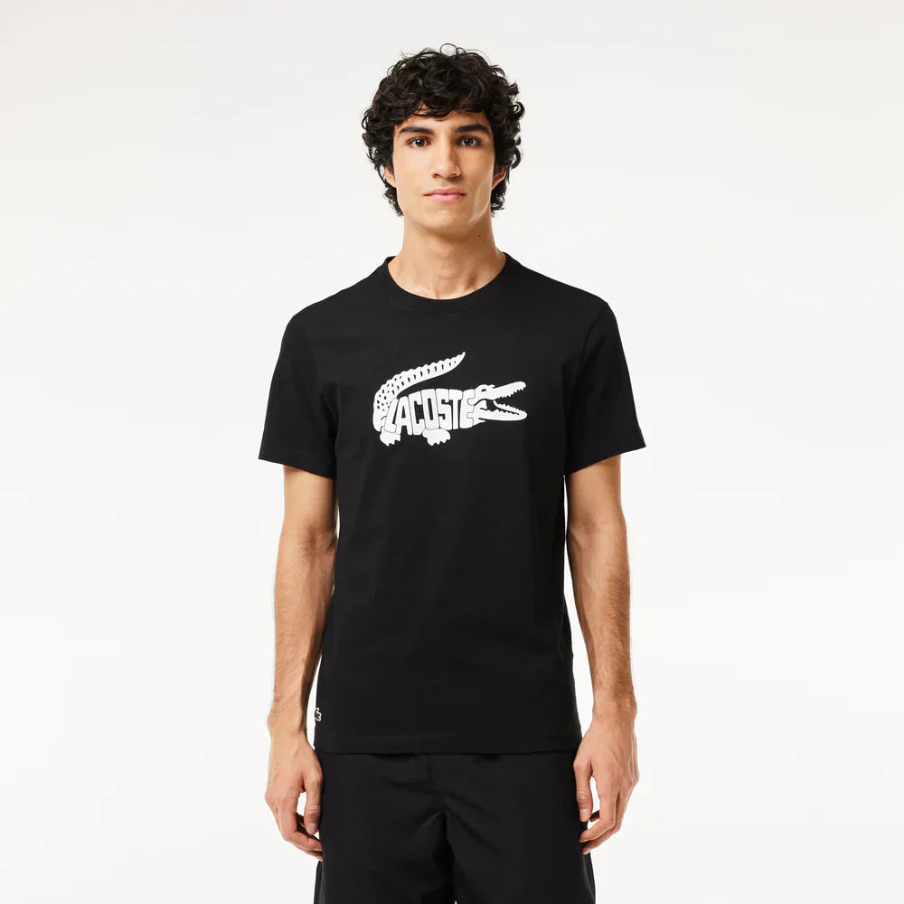Lacoste Sport Ultra-Dry Croc Print T-shirt