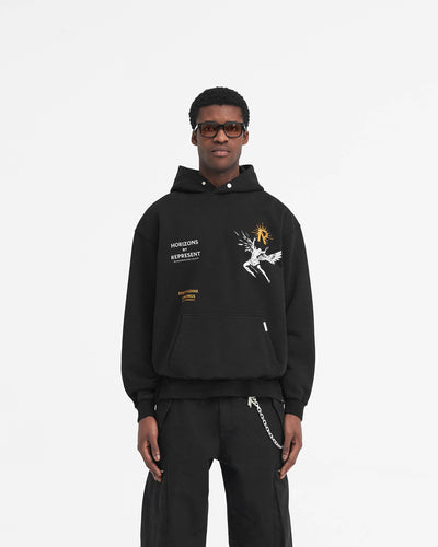 Icarus Hoodie - Jet Black