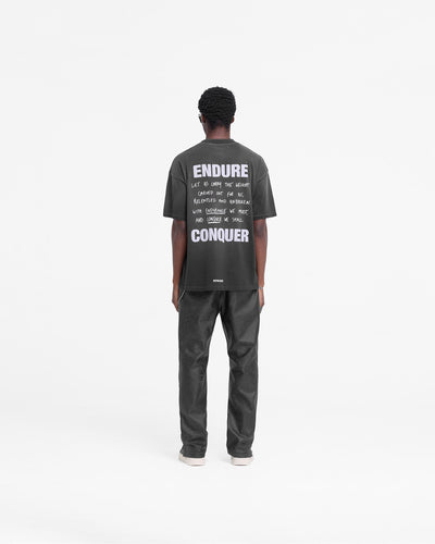 Atlas T-Shirt - Stained Black