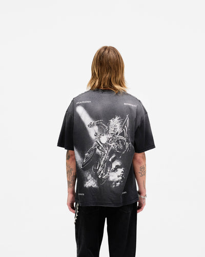 Represent X Iron Maiden Infinite Dreams T-Shirt - Aged Black