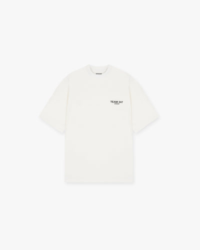 Team 247 Oversized T-Shirt - Flat White