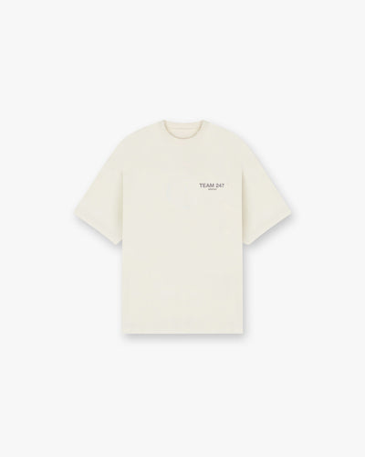 Team 247 Oversized T-Shirt - Cream