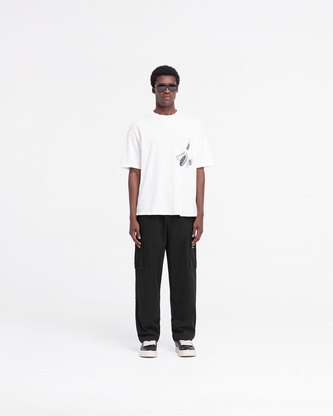 Keys To The Club T-Shirt - Flat White