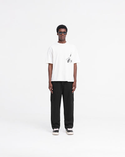 Keys To The Club T-Shirt - Flat White