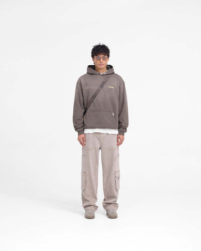 Patron Of The Club Hoodie - Washed Olive