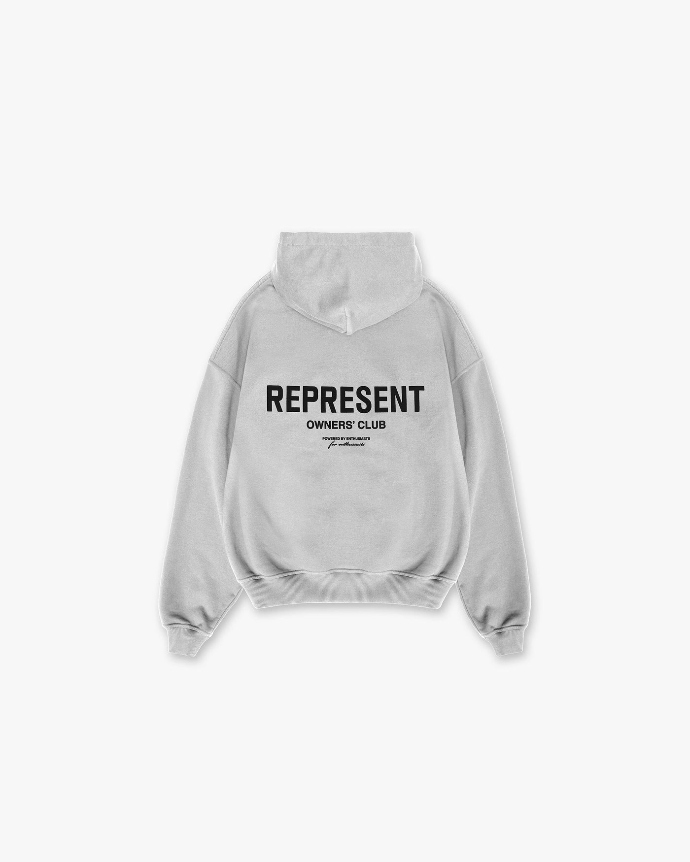 Represent Owners Club Zip Hoodie - Ash Grey