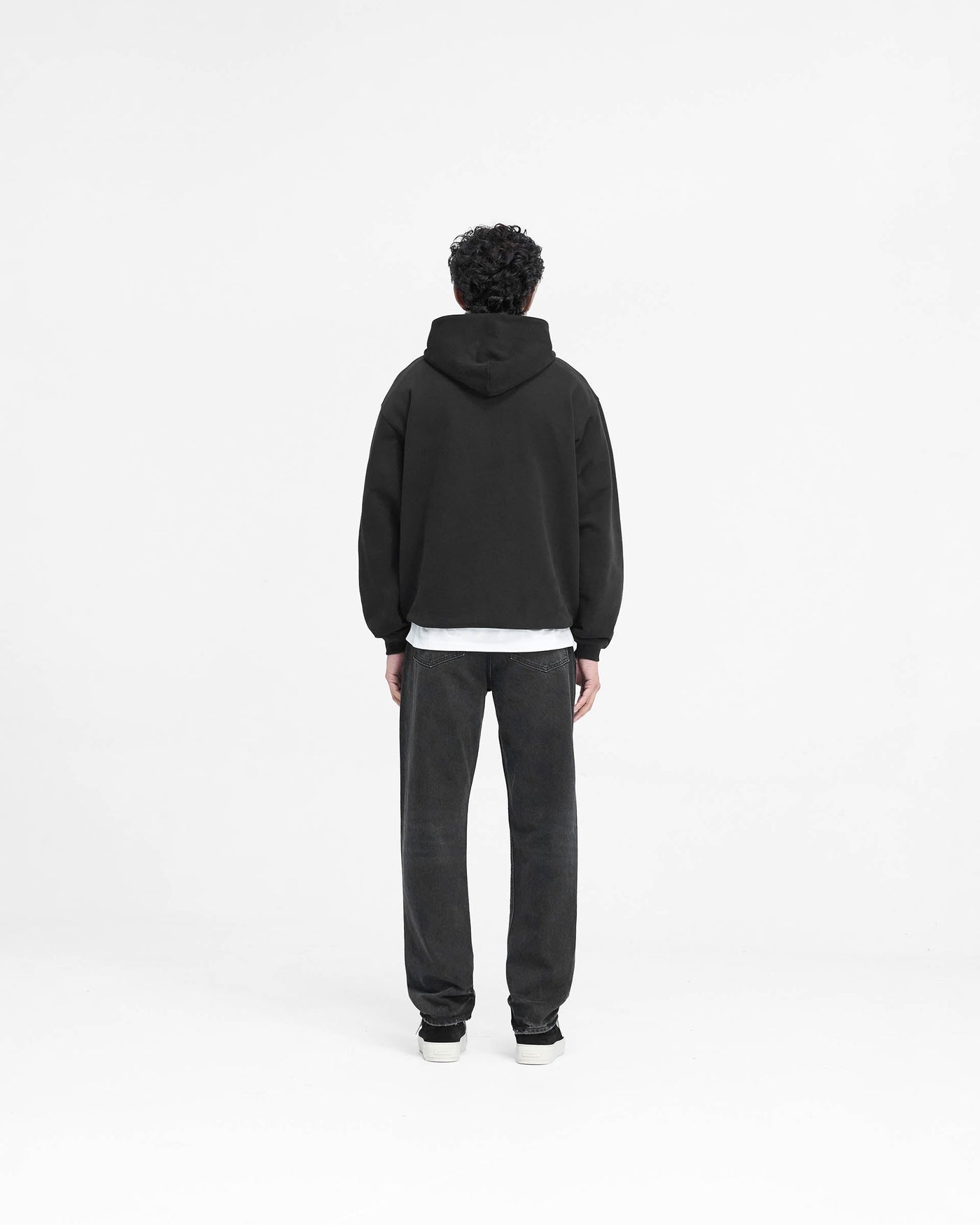 Script Logo Hoodie - Black